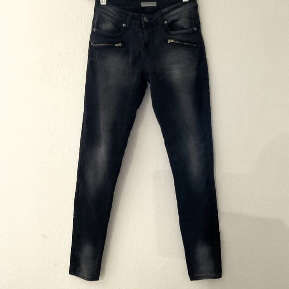 TWENTY ONE BLACK JEGGING FLEX JEANS - Picture 1 of 10